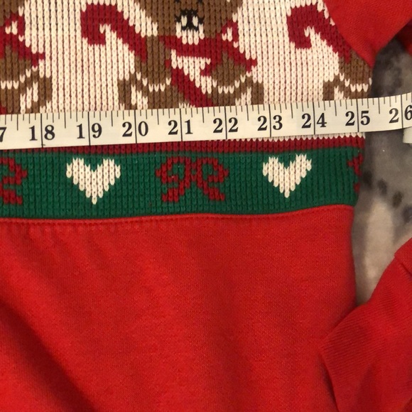 Vintage Christmas Teddy Bear Sweatshirt - Picture 12 of 13